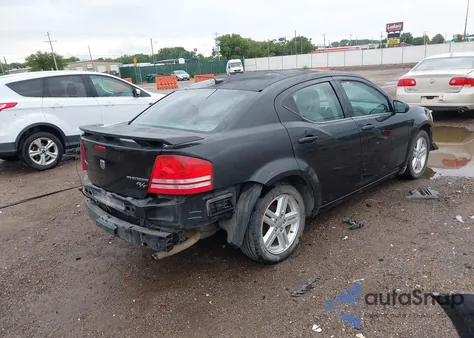 2010 Dodge Avenger R/T из США, поврежденный, VIN 1B3CC5FB4AN224680